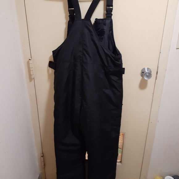 Men's black ski bibs small - Picture 2 of 2